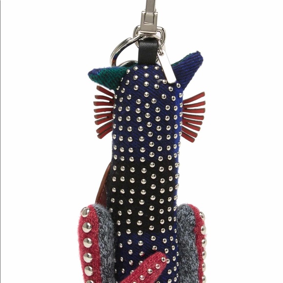 Burberry rufus kitty Key charm NEW - Picture 2 of 5